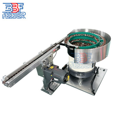 Wykonane na zamówienie Wibratory Bowl Feeder PU Coating 304 Round Metal Ring Vibrating Feeding