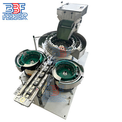 OEM / ODM Wibratory Bowl Feeder Kosztowo efektywny Stała prędkość Małe części orzechy Skrut Vibrating Feeder