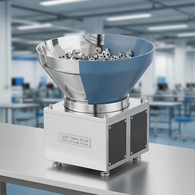 Wykorzystanie urządzenia do odżywiania miski wibracyjnej mniejszej niż 70 DB z wypolerowaniem lub powłoką PU