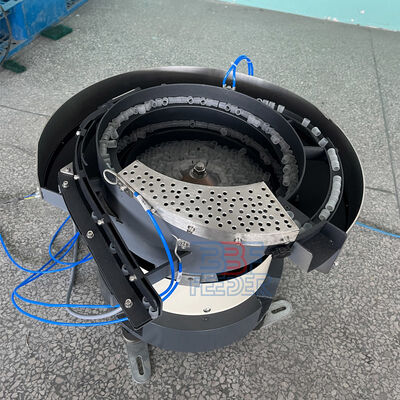 Prędkość w oparciu o wymagania klientów Wibratory Bowl Feeder 500 mm X 500 mm X 400 mm Bowl Finishing Polerowanie lub powłoka PU