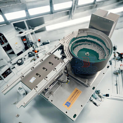 Polerowanie lub powlekanie PU wibracyjnej misy podającej zielona lub na życzenie klienta automatyczne rozwiązanie do podawania części