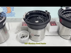 Precyzyjna orientacja Komponenty karmiące Zamki Przycisk Grommets Wibracja miska karmiąca